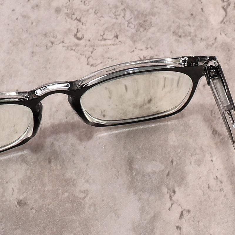 Men Copper Mold Black Reading Glasses